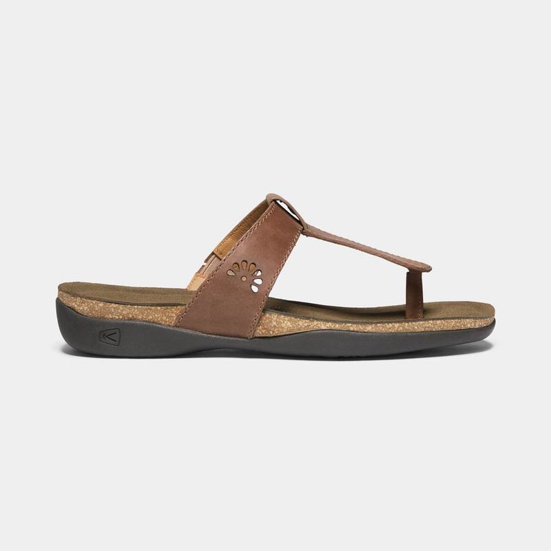 Keen Kaci Ana Posted Womens Sandals Brown Online NZ (6714-MLCQU)